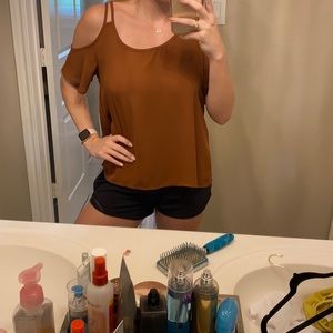 Burnt Orange Blouse